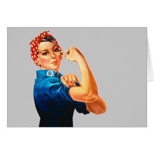 Rosie The Riveter WII Poster