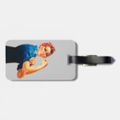 Rosie The Riveter WII Poster Bagagelabel (Achterkant horizontaal)