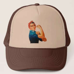 Rosie The Riveter WII Poster Trucker Pet