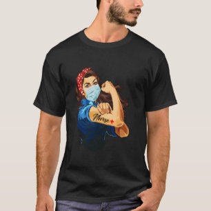Rosie The Riveter - Woman Nurse T-shirt