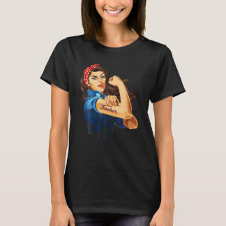 Rosie The Riveter - Woman Teacher T shirt