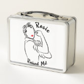 Rosie verhoogd decennium - Canvas Print (Achterkant)