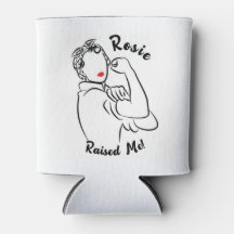 Rosie verhoogd decennium - Canvas Print