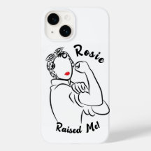 Rosie verhoogd decennium - Canvas Print