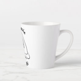 Rosie verhoogd decennium - Canvas Print Latte Mok