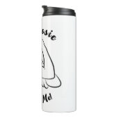 Rosie verhoogd decennium - Canvas Print Thermosbeker (Geroteerd rechts)