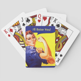 Rosie vintage les cartes de jeu de rivoir tout