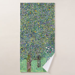 Rosiers sous les arbres, Gustav Klimt
