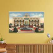 Rosikruisan Park, Roos-Croix Sciene Bldg Canvas Afdruk (Insitu (Woonkamer))