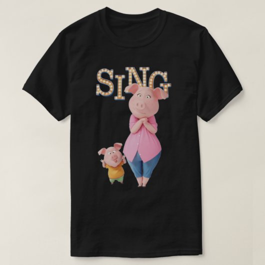 Rosita van SING film Kinder T-Shirt (Design voorkant)