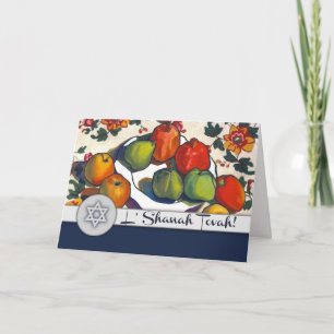 Rosj Hasjana   Joods Nieuwjaar Fijne Kunst Feestdagen Kaart