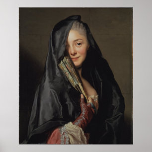 Roslin Lady met Veil CC0013 Poster