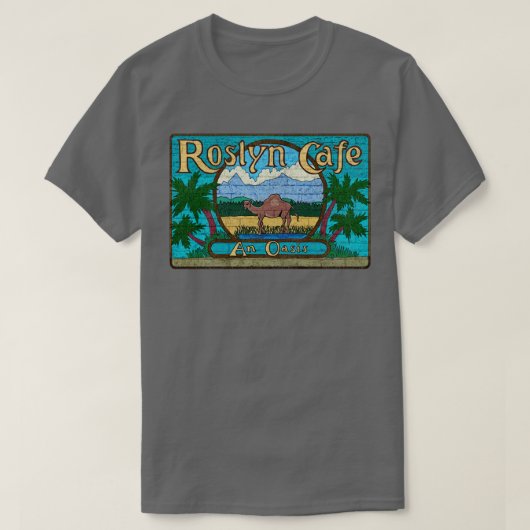 Roslyn Cafe Northern Exposure Worn TShirt (Design devant)