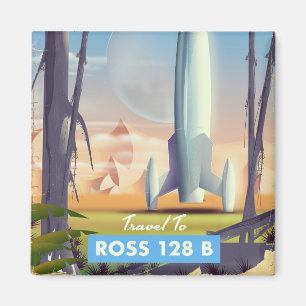 Ross 128 B Sciencefictionposter Magneet
