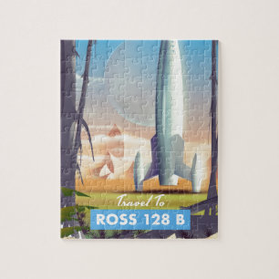 Ross 128 het poster van de B- Science fiction Legpuzzel