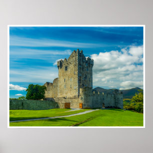 Ross Castle Killarney Muurkunst Ierland Print