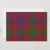 Ross Clan Plaid Christmas Multi Carte photo (Dos)