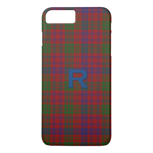 Ross Clan Tartan Plaid iPhone 7 Plus Coque (Dos)