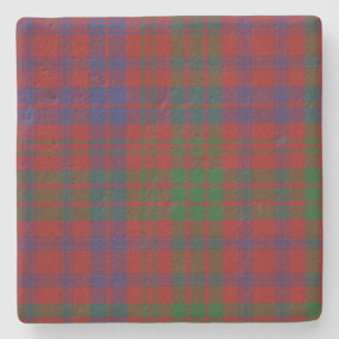 Ross Clan Tartan Pset Stone Onderzetter