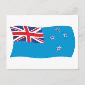 Ross Dependency Flag Briefkaart (Voorkant)