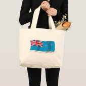 Ross Dependency Flag Canvas tas (Voorkant (product))