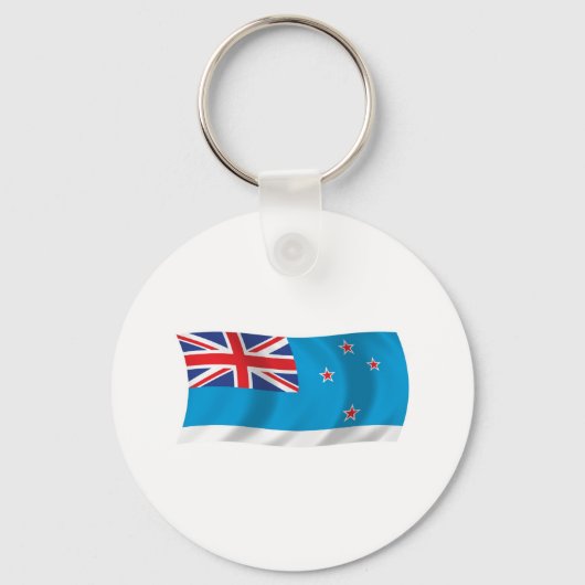 Ross Dependency Vlag Sleutelhanger (Voorkant)