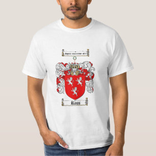 Ross Family Crest - Ross Coat of Arms T-shirt
