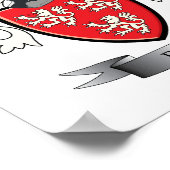 Ross gezinsklok van wapens poster (Hoek)