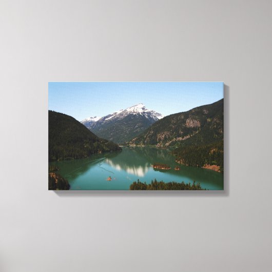 Ross Lake Canvas Art Afdruk (Voorkant)