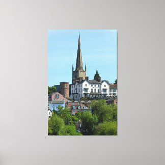 Ross-on-Wye, de geboorteplaats van het toerisme Canvas Afdruk