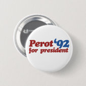Ross Perot 1992 Ronde Button 5,7 Cm (Voorkant /achterkant)