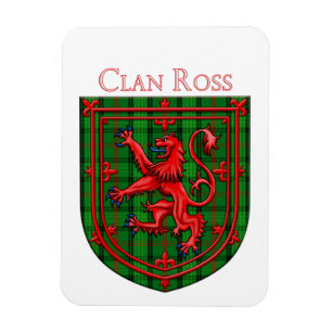 Ross Tartan Scottish Play Lion Rampant Magneet