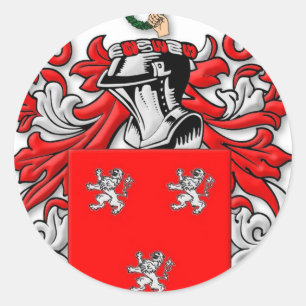 Ross-wapenschild Ronde Sticker