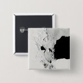 Ross Zee, Antarctica Vierkante Button 5,1 Cm (Voorkant /achterkant)