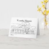 Rossdhu Huis Schotland Kaart (Gele Bloem)
