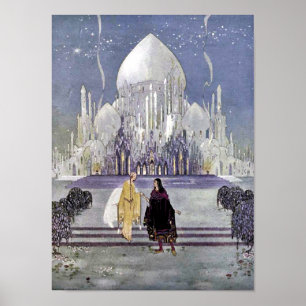 Rossette en Prince Charmant door Virginia Sterrett Poster