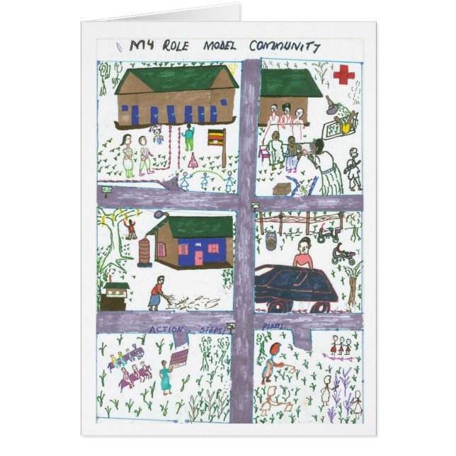 Rossette's visie van een modelgemeenschap (Voorkant)