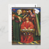 Rossetti - Een kerstcarol Briefkaart (Voorkant / Achterkant)