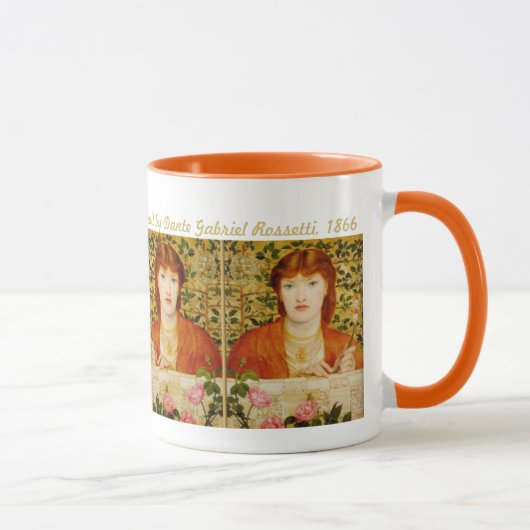 Rossetti Regina Cordium CC0505 pre-Raphaelite Mok (Rechts)