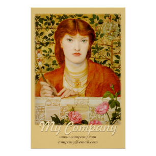 Rossetti Regina Cordium CC0650 Adverteren Perfect Poster