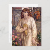 Rossetti Salutation de Beatrice CC0646 Carte posta (Devant / Derrière)