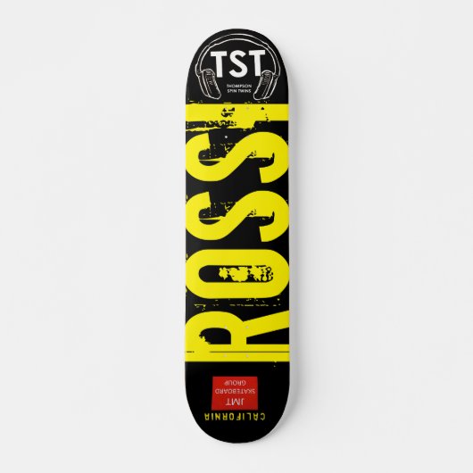 ROSSI / TNT Skateboard, 7¾" Deck Skateboard (Voorkant)