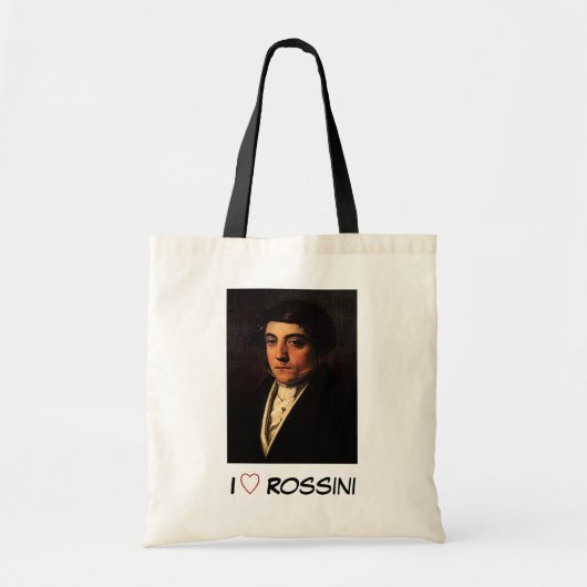 Rossini, Gioachino Tote Bag (Voorkant)