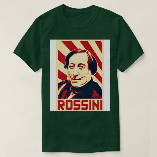 Rossini Retro T-shirt (Design voorkant)