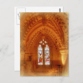 Rosslyn Chapel Interior Briefkaart (Voorkant / Achterkant)