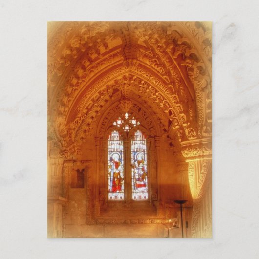 Rosslyn Chapel Interior Briefkaart (Voorkant)
