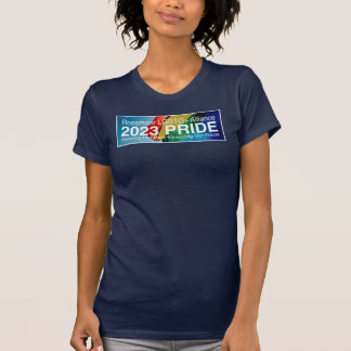 Rossmoor LGBTA Pride 2023 Couleur T-shirt femme
