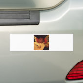 Rosso Fiorentino Musician Angel Bumpersticker (Op auto)