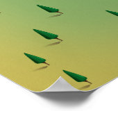 Røssvatnet Norway lakkaarten — kunstdrukken. Poster (Hoek)