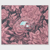 Rossy en vers cadeaupapier (Vlak)